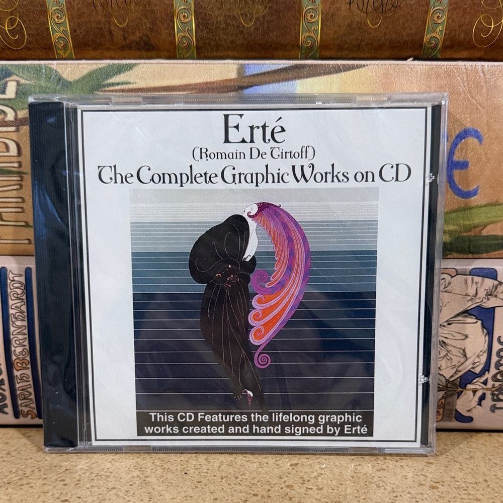 BNIP ERTE THE COMPLETE GRAPHIC WORKS ON CD 408 WORKS IN THE ARTIST’S 97 Years